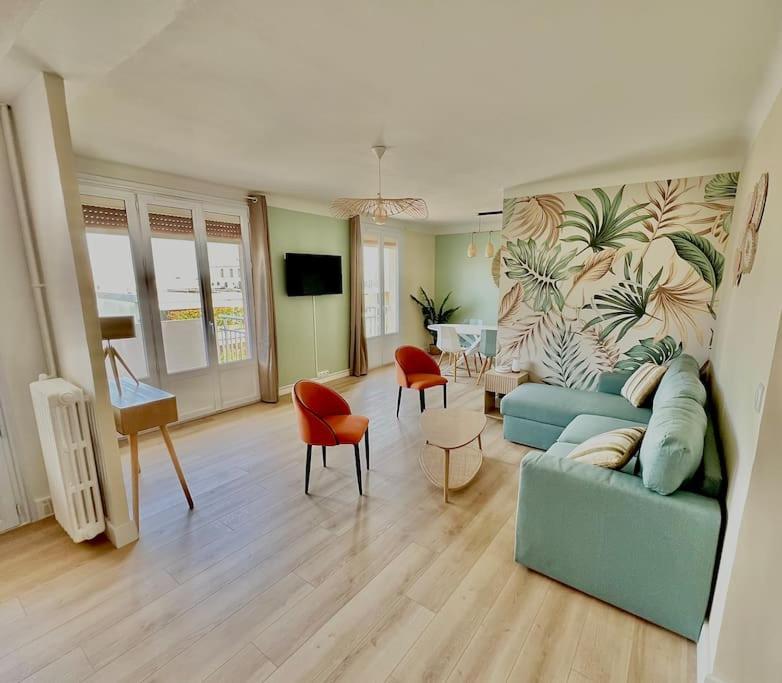 Spacieux T3 Terrasse Vue Mer Σετ Εξωτερικό φωτογραφία